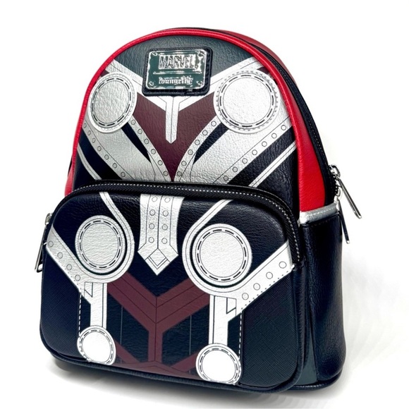 Disney Parks MARVEL Thor Love and Thunder Loungefly Mini Backpack - Picture 1 of 10